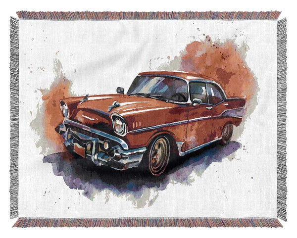 Chevrolet 1950's Classic Woven Blanket