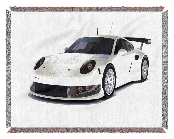 Porsche 1 Woven Blanket