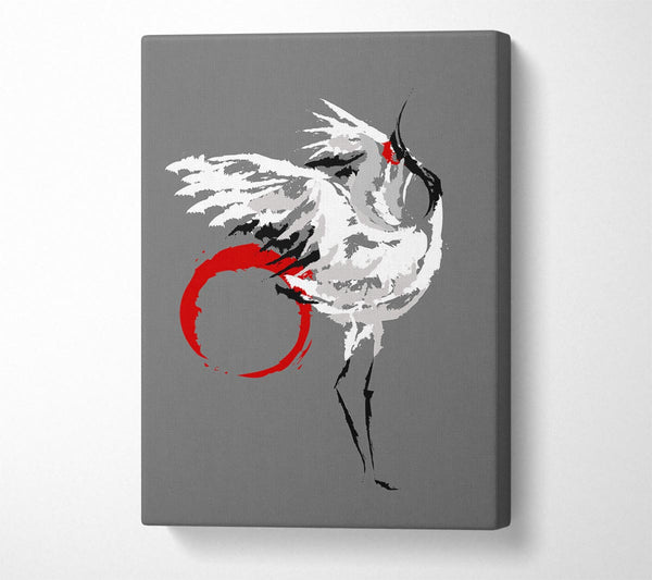 Picture of Japanese Crane 2 Canvas Print Wall Art