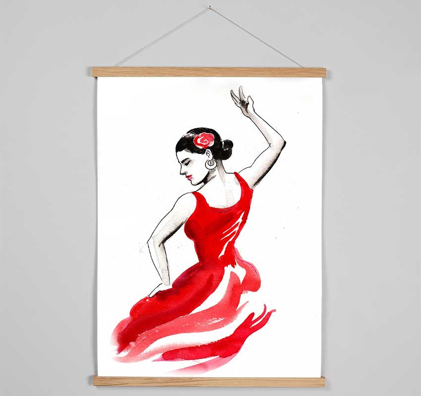 Flamenco 17 Hanging Poster - Wallart-Direct UK