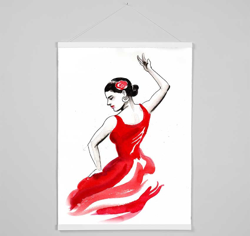 Flamenco 17 Hanging Poster - Wallart-Direct UK
