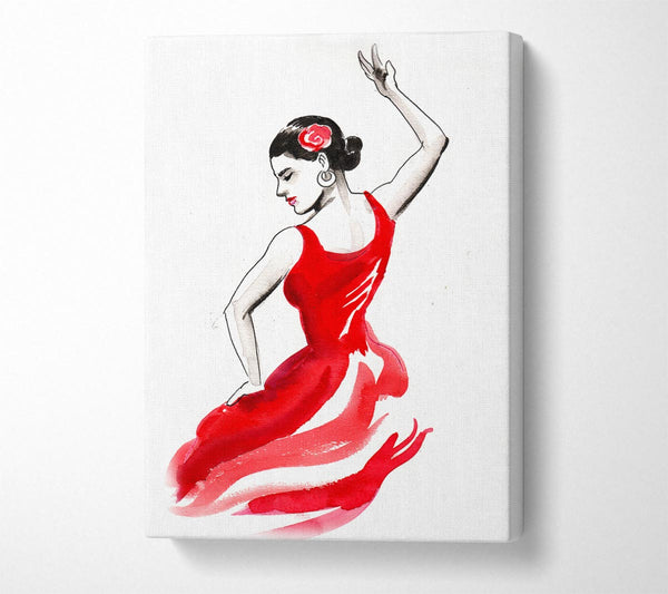  A Canvas Print of Flamenco 17 Canvas Art