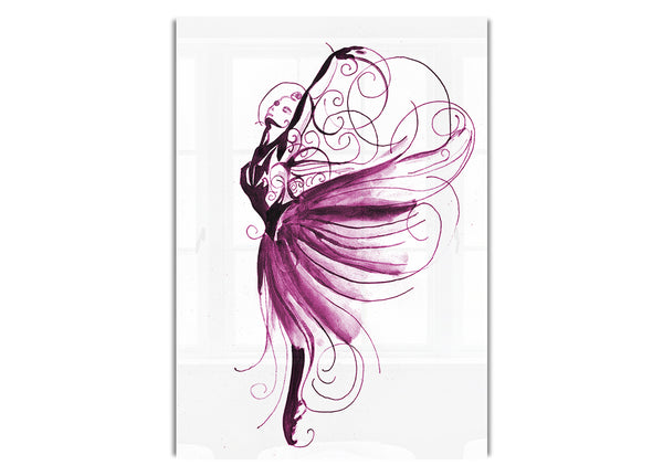 Purple Ballerina 2