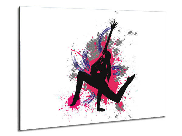 Break Dancing 2 Metal Print