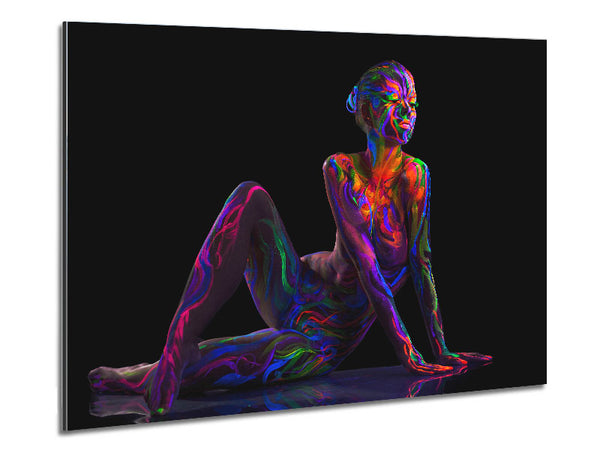 Contemporary Beauty Metal Print