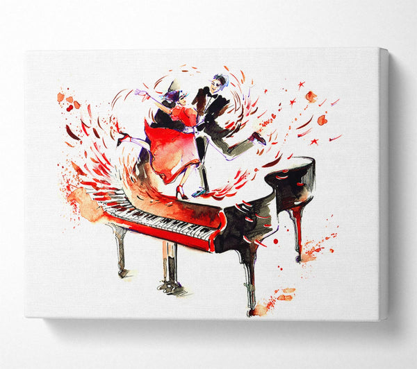  A Canvas Print of Music The Dance Of Live Canvas Art