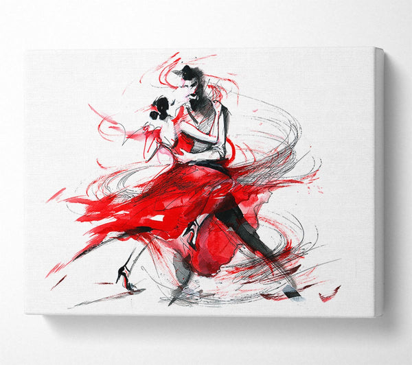  A Canvas Print of Flamenco 12 Canvas Wall Art