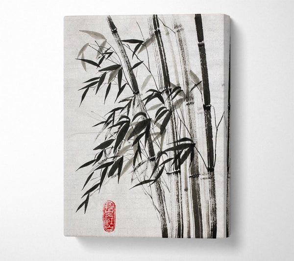 Picture of Chinese Bamboo 2 Canvas Print Wall Art