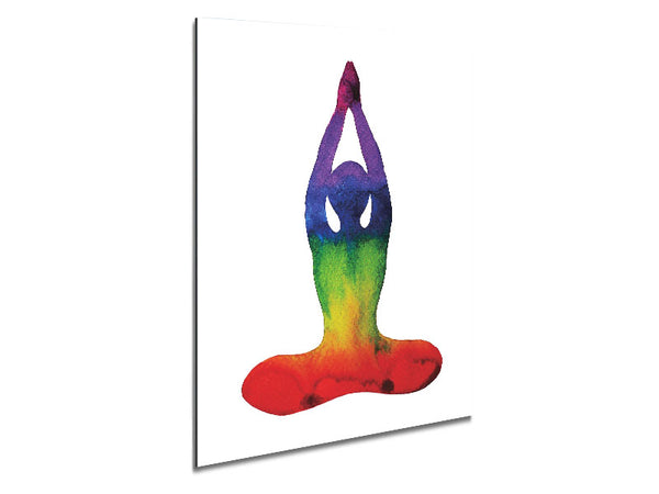 Chakra Colours 1 Metal Print