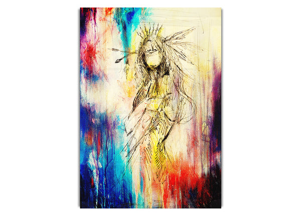 Indianische Kriegerprinzessin