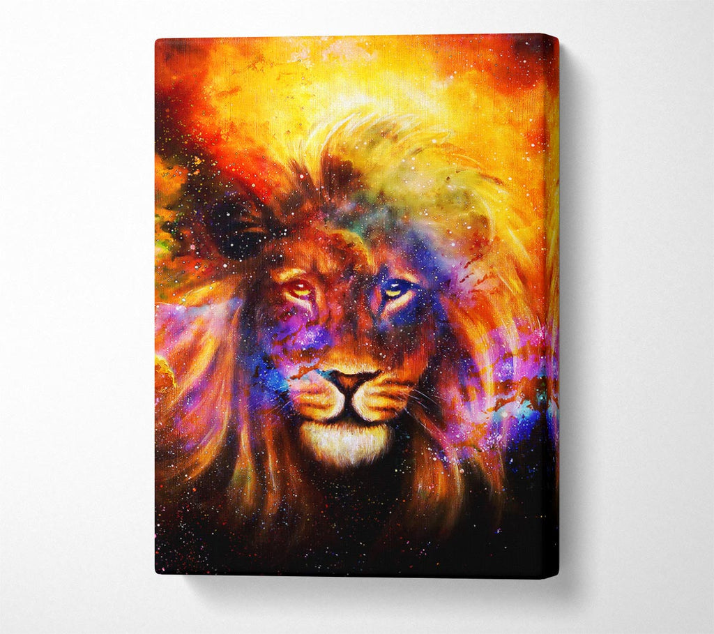 Picture of Lion Of The Skies Canvas Print Wall Art