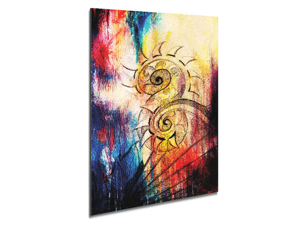 Phoenix From The Night Metal Print