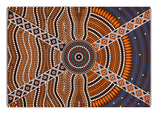 Aborigine-Muster 2