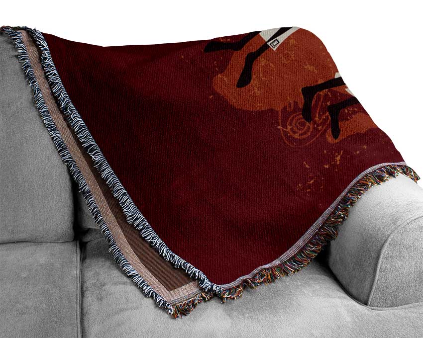 African Tribal Art 25 Woven Blanket