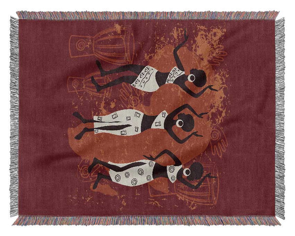 African Tribal Art 25 Woven Blanket