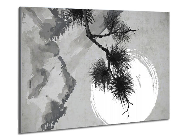 Japanischer Baum in der Sonne