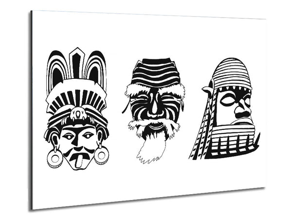 Maya-Masken