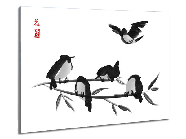 Chinesische Vögel
