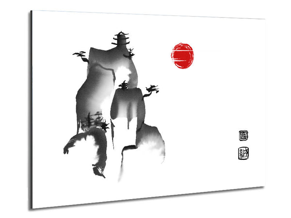 Chinesische Berggipfel 2