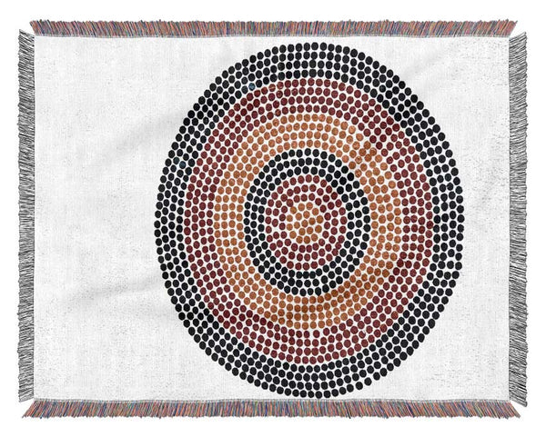 Aboriginal Pattern 7 Woven Blanket