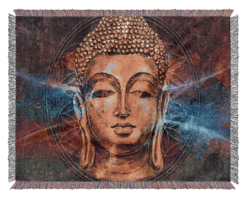 Buddha 17 Woven Blanket
