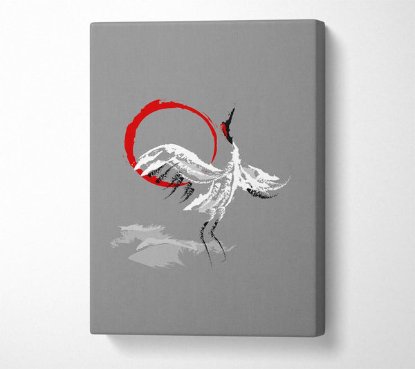 Picture of Japanese Crane 4 Canvas Print Wall Art