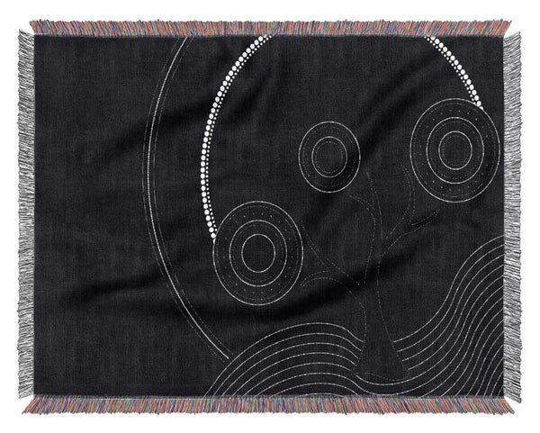 Aboriginal Pattern 13 Woven Blanket