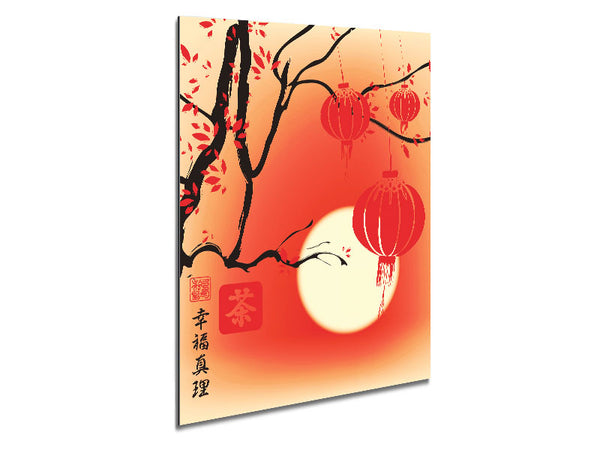 Chinesische Bambuslaternen