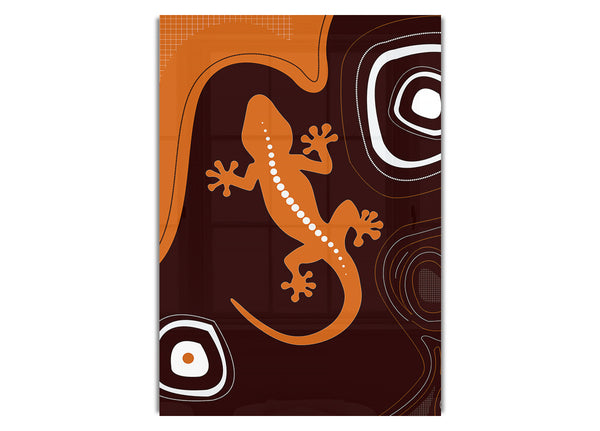 Aboriginal Lizard 3