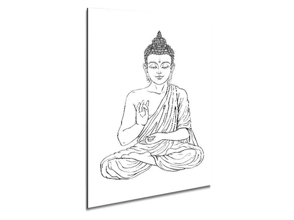 Buddha 12 Metal Print