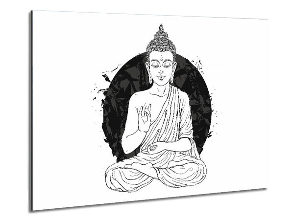 Buddha 13 Metal Print