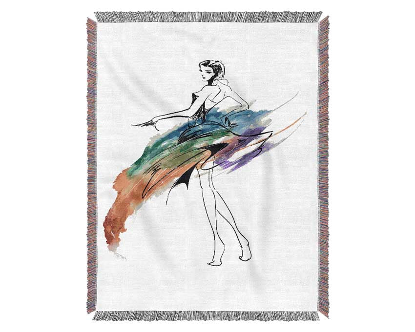 Designer Colour 1 Woven Blanket