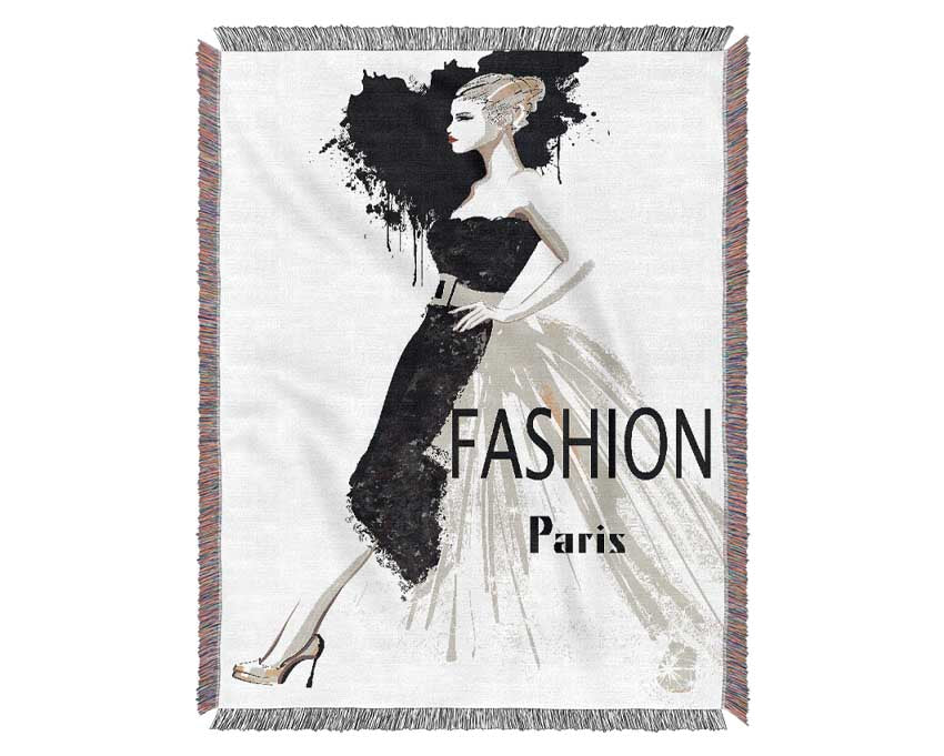 Paris Couture Woven Blanket