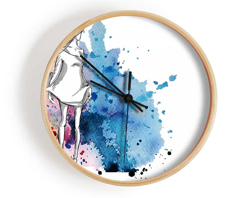 Summer Style Clock - Wallart-Direct UK
