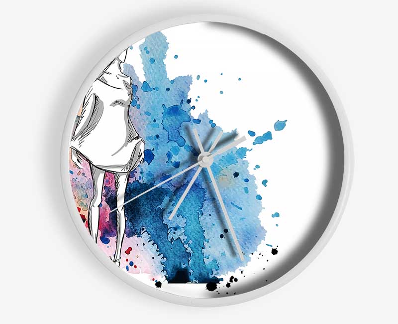 Summer Style Clock - Wallart-Direct UK