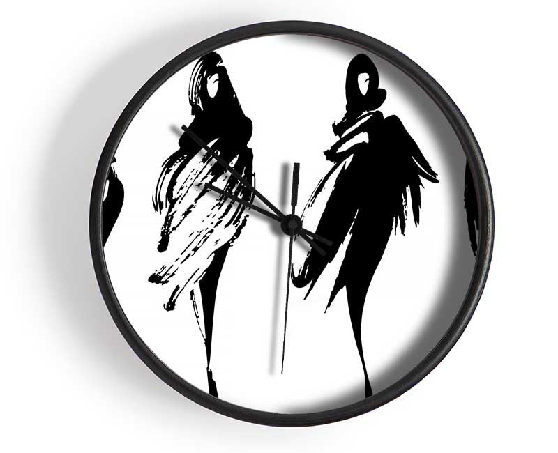 The Black Cloak Clock - Wallart-Direct UK