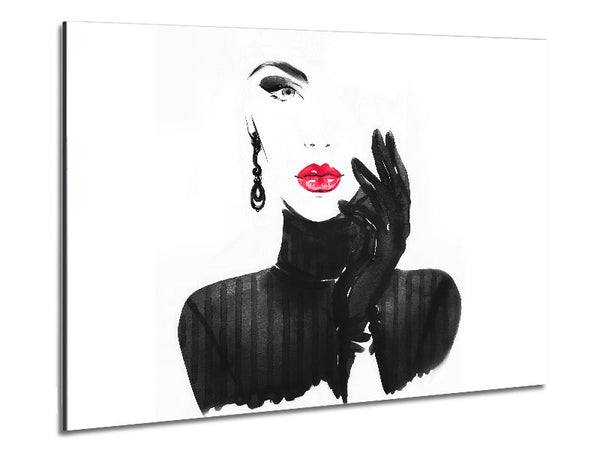 Beauty Of A Woman Metal Print