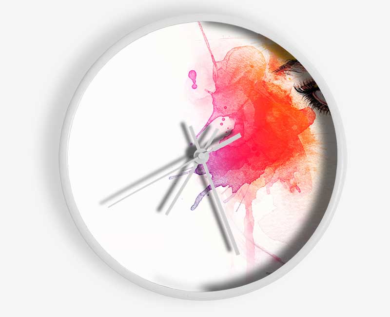 Beauty Of A Woman 2 Clock - Wallart-Direct UK