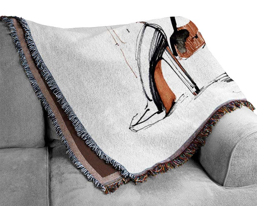 Shoes Bag Done Woven Blanket