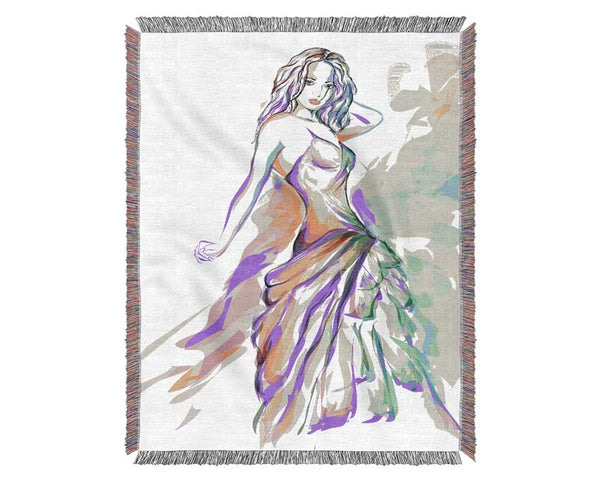 You Will Go To The Ball Woven Blanket