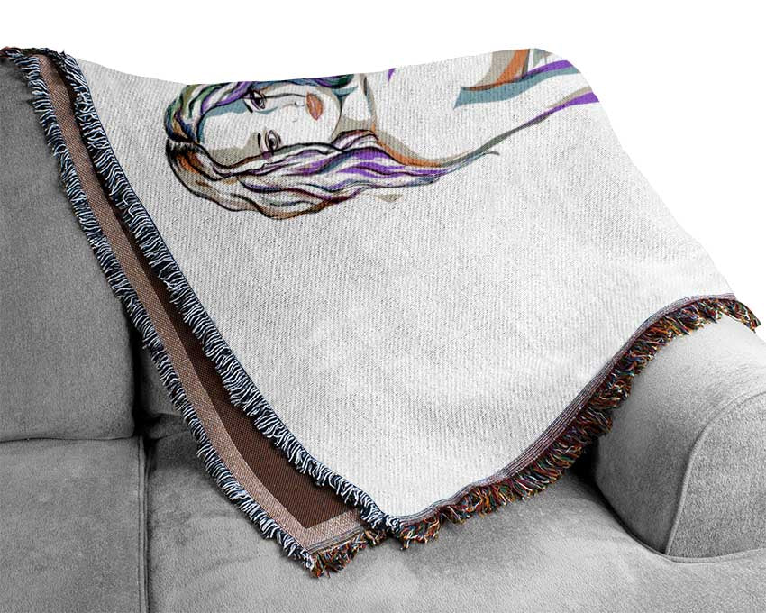 You Will Go To The Ball Woven Blanket