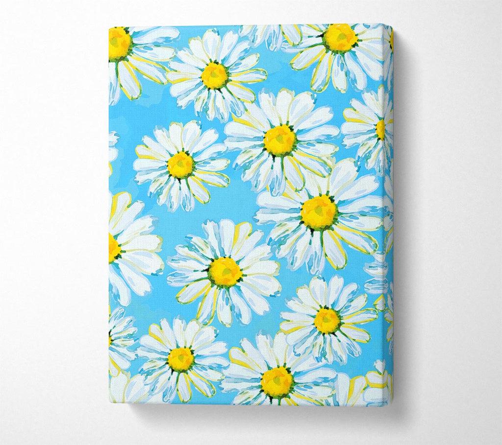 Picture of Daisy Blues Canvas Print Wall Art