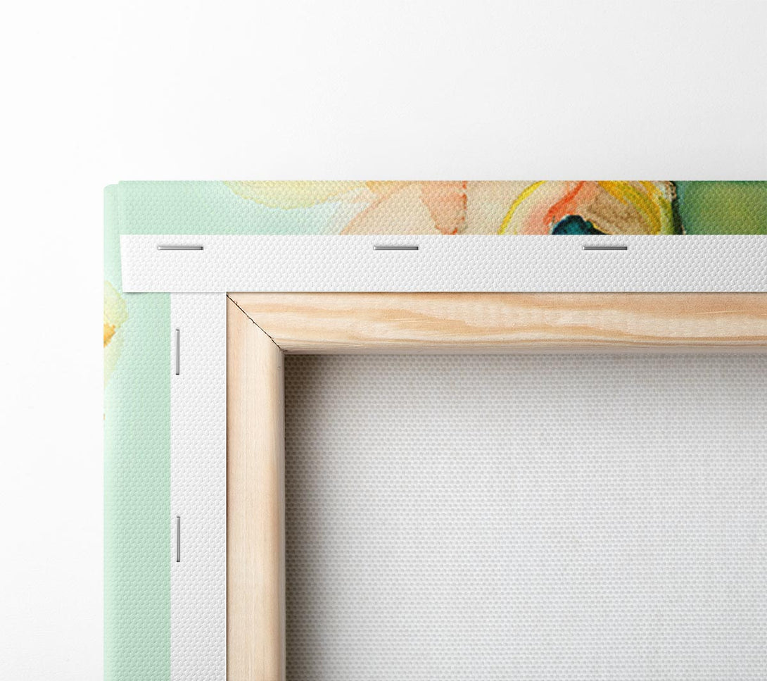  A Canvas Print of Single Lily Canvas Wall Art
