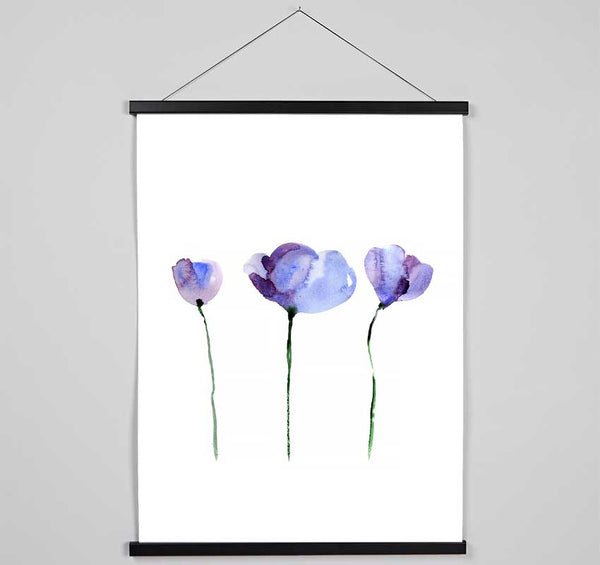 Periwinkle Before The Bloom Hanging Poster - Wallart-Direct UK