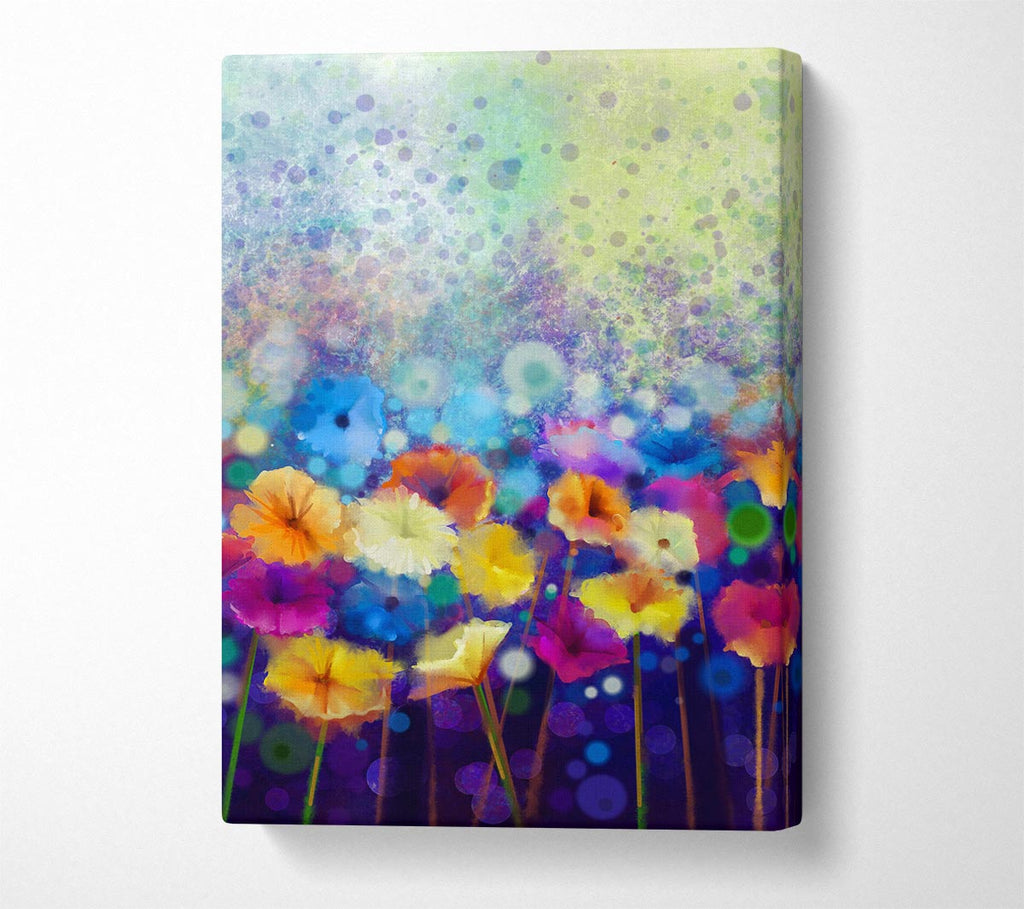 Picture of Eye Of The Petals Canvas Print Wall Art