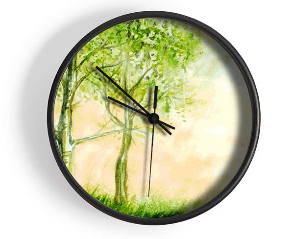 Green Dream Clock - Wallart-Direct UK