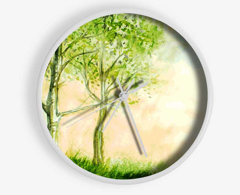 Green Dream Clock - Wallart-Direct UK