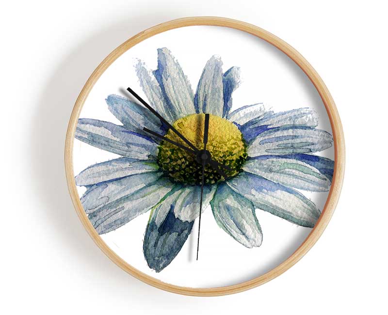 Single Daisy Head Clock - Wallart-Direct UK