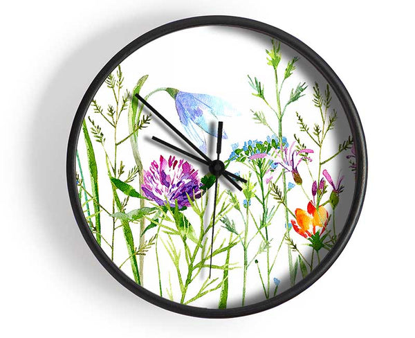 English Garden Clock - Wallart-Direct UK