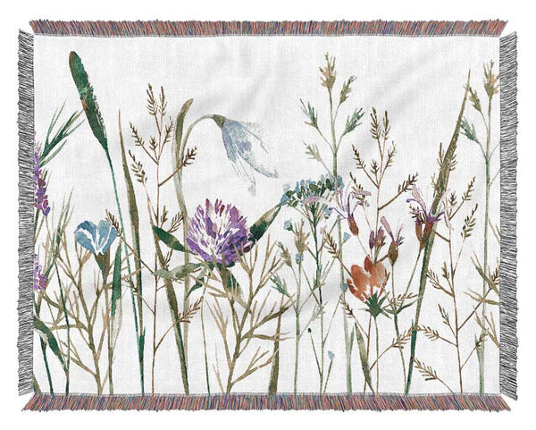 English Garden Woven Blanket